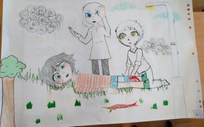 Koláže Projektových dnů DZ