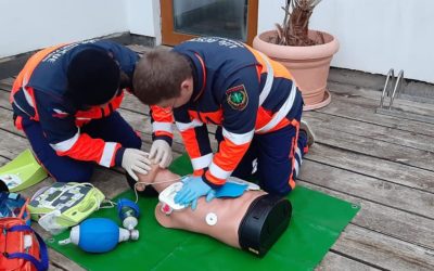 Cvičení členské základny v jižních Čechách