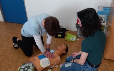Školení první pomoci u středoškoláků