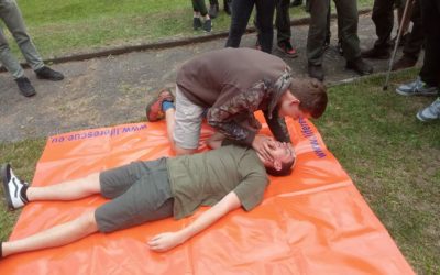 První pomoc na lesnické škole