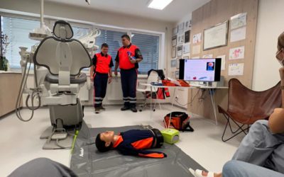 Pardubičtí zubaři a první pomoc